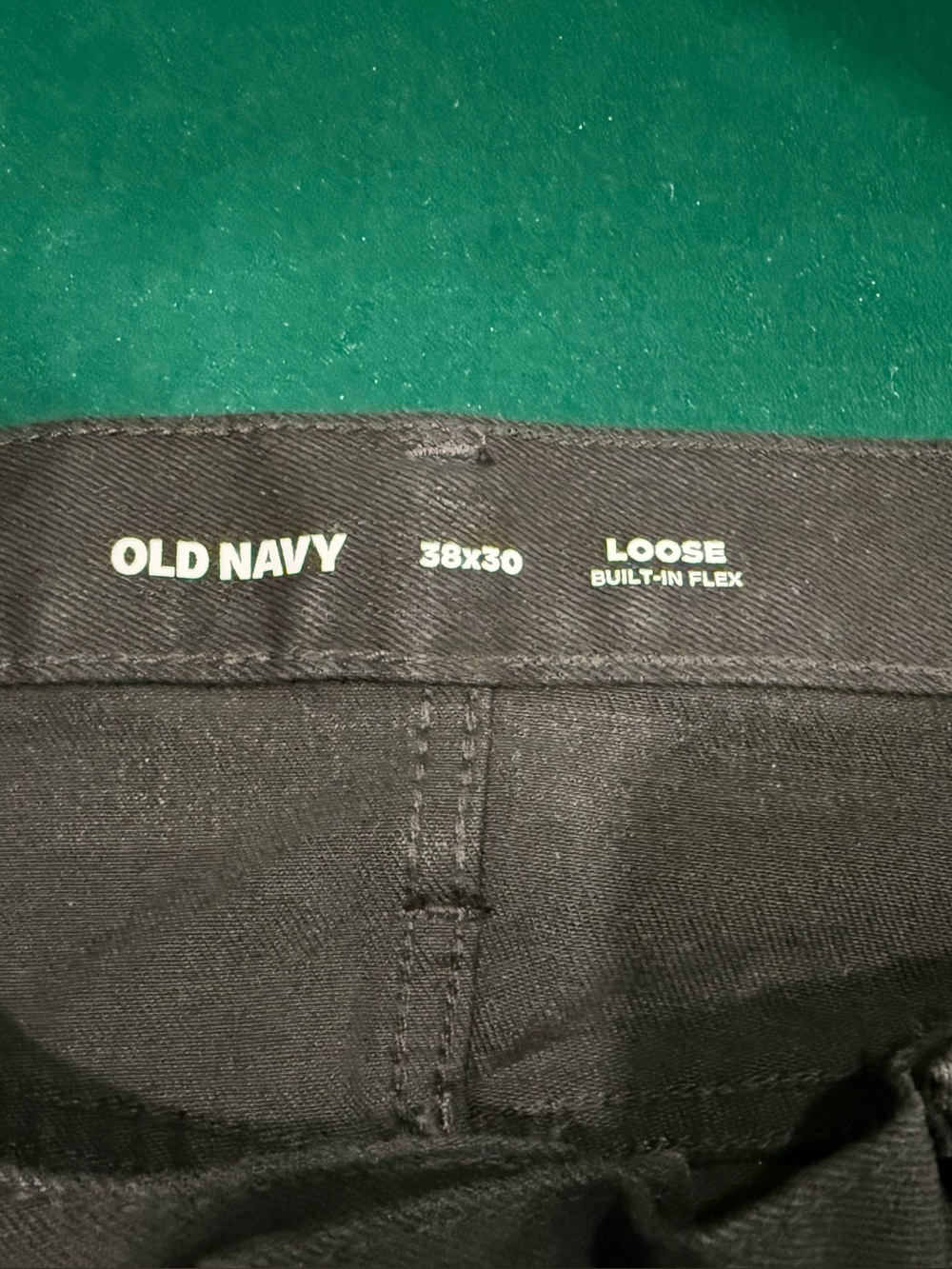 NWT - Old Navy - Men's Black Jeans - Classic Straight Fit - Picture 3 of 10